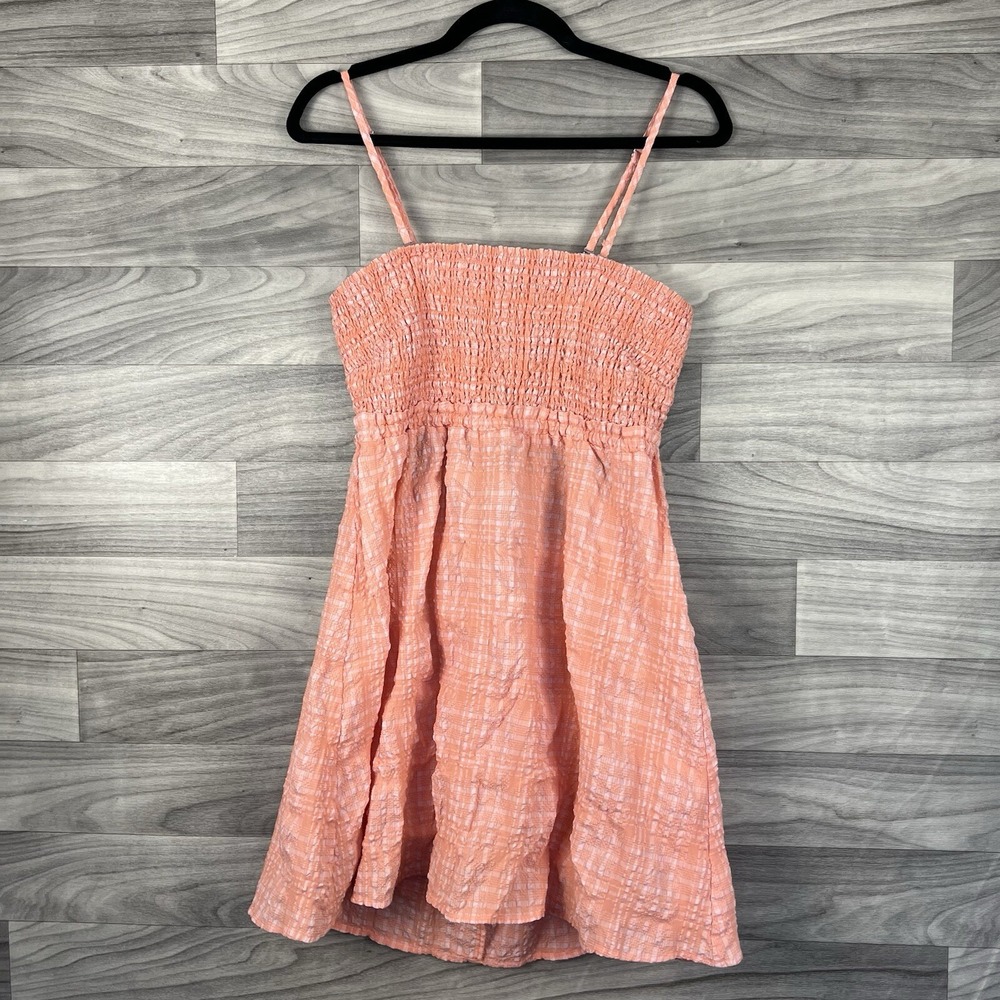 Wild Fable Dress Women Large Pink Festival Prairie Soft Girl Cottagecore Cut Out